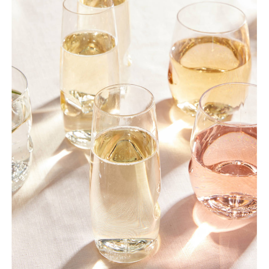 Govino Shatterproof Flute — reusable, dishwasher-safe champagne glass