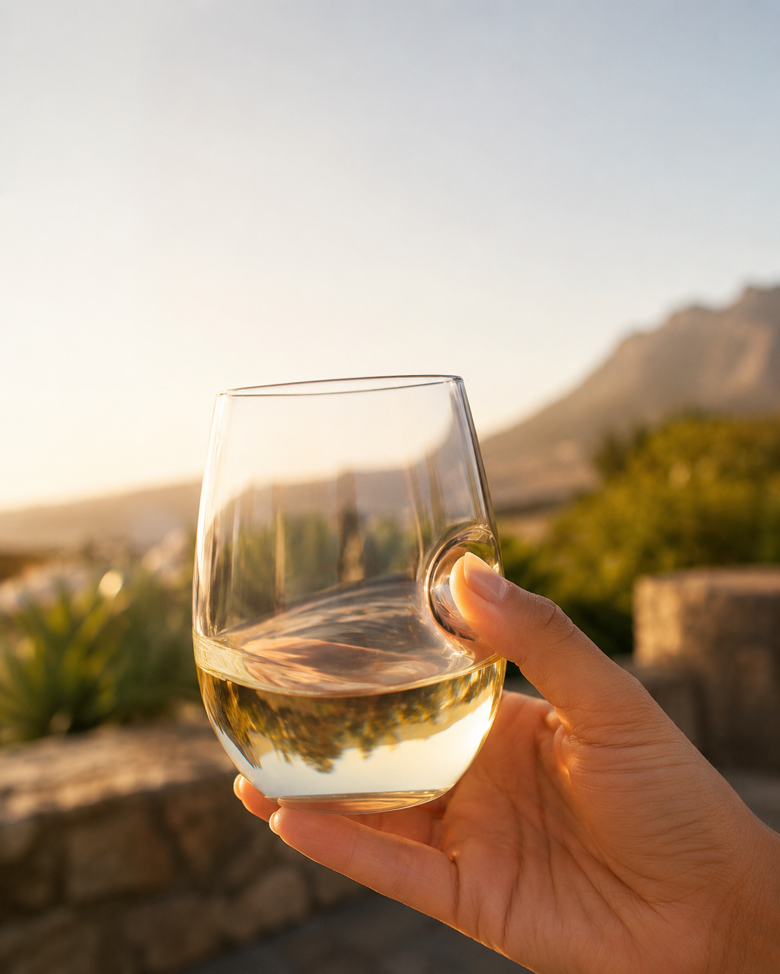 Govino shatterproof wine glass made from Eastman Tritan copolyester