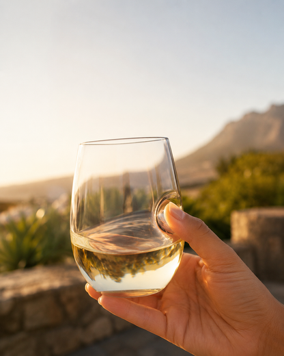 Govino shatterproof wine glass made from Eastman Tritan copolyester