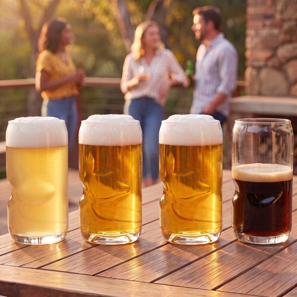 12 beer glasses. Zero breakage.